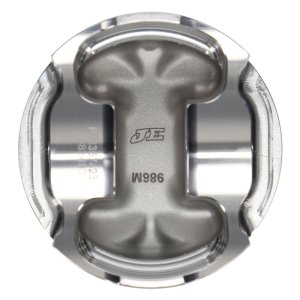 Honda K20C Piston Set - JE Pistons - 10.5:1 CR 2.0cc Dome, 86.50mm Bore, Set of 4 - `15-`27